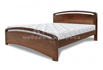Двуспальная кровать из сосны «Катания (изогнутая)»