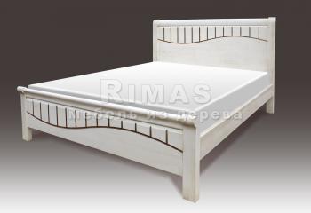 Кровать 90х200 из дуба «Милан»