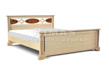 Двуспальная кровать из сосны «Латина»