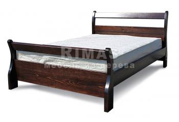 Кровать с ящиками из дуба «Форли»