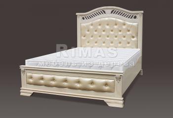 Кровать с подъёмным механизмом из березы «Валенсия (мягкая)»