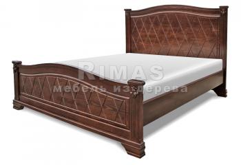 Двуспальная кровать из березы «Аликанте»