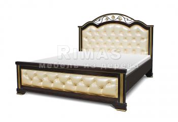 Полутороспальная кровать из сосны «Лацио (мягкая)»